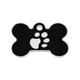 Placa identificativa para collar Imarc Bone Negro Plata Placa identificativa para collar Imarc Bone Negro Plata Precio: 12.68999963. SKU: B146L94WL2