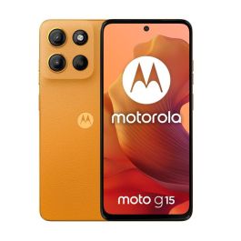 Motorola moto g15 8 GB RAM 256 GB Almacenamiento 17,1 cm 6.72" Pantalla Android 15 5200 mAh Batería Dual SIM 4G Naranja Precio: 140.98999981. SKU: B17BDZC7GX