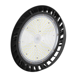 Lifud Campana LED BX3 LIGHT 150W con Regulador 1-10V, Chip Philips, 27000 Lúmenes, 6000°K Blanco Frío, IP65, para Almacenes e Industria