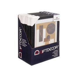 Portafoto Pared Madera Paspartu 18X24Cm Negro Giftdecor (12 Unidades) Portafoto Pared Madera Paspartu 18X24Cm Negro Giftdecor (12 Unidades)