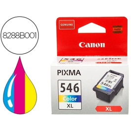 Canon Tinta Tricolor para Pixma MG2150-3150, MX455-525-395 CL-546XL (13ml) Precio: 25.69000005. SKU: S8403055