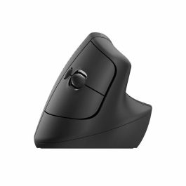 Ratón Ergonómico Inalámbrico por Bluetooth/ 2.4GHz Logitech Lift Vertical Ergonomic Mouse Business/ Hasta 4000 DPI/ Grafito