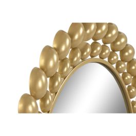 Espejo de pared Home ESPRIT Dorado 70 x 3 x 70 cm