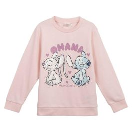 Sudadera sin Capucha Stitch Rosa Precio: 16.00104. SKU: S0741663