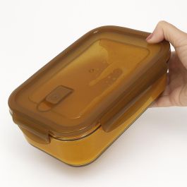 Ambare Fiambrera Rectangular Hermética 1.5 L (1500 cc) - 23 x 17.5 x 7.6 cm (6 Unidades)