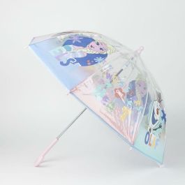 Cerdá Paraguas Manual POE Burbuja Infantil Frozen 45 cm, Transparente con Diseño Azul de Personajes Disney para Niños de 2 a 8 Años Cerdá Paraguas Manual POE Burbuja Infantil Frozen 45 cm, Transparente con Diseño Azul de Personajes Disney para Niños de 2 a 8 Años