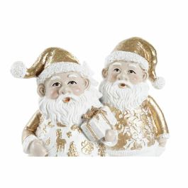 Figura Navidad Moderna DKD Home Decor Dorado 6 x 13.5 x 8 cm (2 Unidades) Figura Navidad Moderna DKD Home Decor Dorado 6 x 13.5 x 8 cm (2 Unidades)