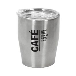 Cook Concept Vaso Térmico Espresso Take Away 300 ml Acero Inoxidable Antideslizante