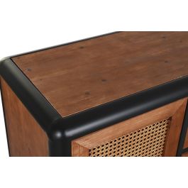 Buffet Loft DKD Home Decor Marron Oscuro Gris Oscuro 40 x 79 x 120 cm Buffet Loft DKD Home Decor Marron Oscuro Gris Oscuro 40 x 79 x 120 cm
