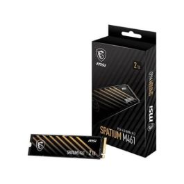 MSI SPATIUM M461 SSD M.2 NVMe PCIe 4.0 - 2 TB - Velocidades Lectura 5000 MB/s, Escritura 4200 MB/s - S78-440Q550-P83