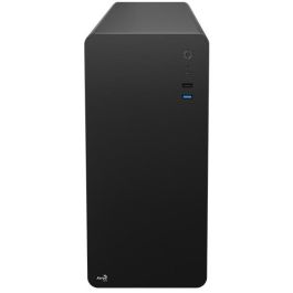 Aerocool CS-110 v1 Caja Mini Tower MicroATX/MiniITX Negra para PC Hogar/Oficina