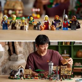 LEGO Icons 10332 Plaza de la Ciudad Medieval - Decoración del hogar para adultos LEGO Icons 10332 Plaza de la Ciudad Medieval - Decoración del hogar para adultos