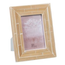 Portafotos Beige Bambú Madera MDF 17 x 1 x 22 cm Precio: 16.50000044. SKU: S8801709