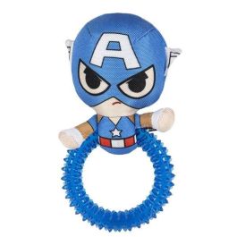 Mordedor para perro avengers capitan america 7.0 x 10.0 x 20.0 cm