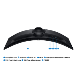 Samsung LS49FG916EUXEN Monitor 49" Dual QHD LCD Negro, Pantalla Curva 124,5 cm, 5120 x 1440 Pixeles, 1 ms, 144 Hz