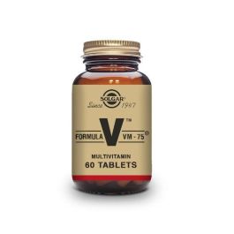 SOLGAR Formula Vm 75 (Uno Al Día) Vitaminas y Minerales 60 Comprimidos para el Sistema Inmune Precio: 31.9899998. SKU: B17WF2KF56