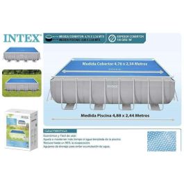 Intex Cobertor Solar para Piscina Frame Rectangular 488x244 cm
