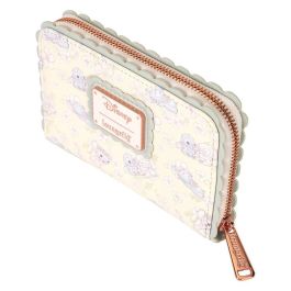 Loungefly Cartera Cherry Blossom Stitch Disney Piel Vegana 15.24x2.54x10.16cm