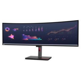 Lenovo P49w-30 Monitor 49" 32:9 In-Plane Switching 5120 x 1440, 4ms, Dual QHD, 2000:1, 350 cd/m², 98% DCI-P3