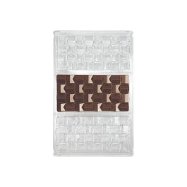 Quttin Molde Para Chocolate Surtido 17.5 cm Ancho x 2.5 cm Alto x 27.5 cm Largo (12 Unidades)