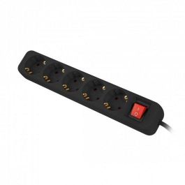 Regleta Enchufes 5 Tomas Schuko Lanberg 1,5 m Negro