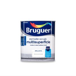 Bruguer Esmalte acrílico multisuperficie blanco permanente brillante 0,750l 5057422, para madera, metal, plástico y textil, sin olor, secado rápido Precio: 23.50000048. SKU: S7902827