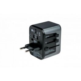 Verbatim Uta-03 Adaptador Universal De Viaje Con 1 Puerto Usb-C - 2 Puerto Usb-A - 2 Puerto Usb-C