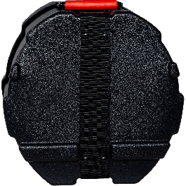 Gator Estuche para Tom 08" X 08", Plástico Moldeado Terciopelo Interior