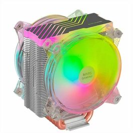 Mars Gaming MCPU66 Disipador CPU Doble Ventilador 120mm ARGB 220W TDP Multisocket Universal Precio: 34.50000037. SKU: S7812316
