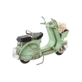 DKD Home Decor Vehículo Decoración Vintage Naranja Verde Menta Metal Plástico 7 x 11 x 17.5 cm (4 Unidades)