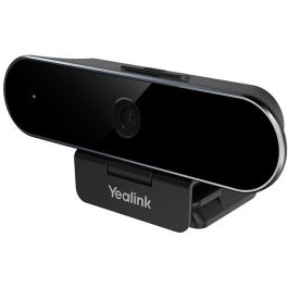 Yealink MSFT UVC20 Cámara Web 5 MP Full HD 1080p USB con Autoenfoque y Micrófono Incorporado para Videoconferencias