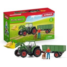 Schleich SCH42608 Tractor con Remolque Farm World Schleich SCH42608 Tractor con Remolque Farm World