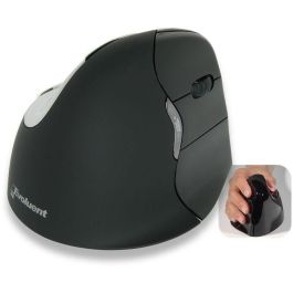 Evoluent VerticalMouse 4 Ratón Ergonómico para Mac Diestro, Postura Vertical que Alivia Dolor de Muñeca, Conectividad Bluetooth