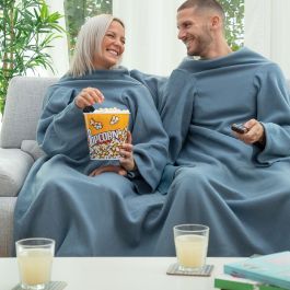 Batamanta Doble con Bolsillo Central Doublanket InnovaGoods