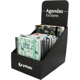 Grafoplás Agendas Escolares A6 Dp Espiral Tapa Forrada Soft Surtido Diseño Expositor 12 Ud Precio: 108.14496. SKU: B1G8PDK6X3