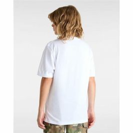 Camiseta de Manga Corta Infantil Vans Inter Blanco M