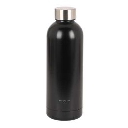Botella Portaliquido Safta 500 mL Termo Acero Inoxidable Azul-Gris-Negro 225x70 mm Botella Portaliquido Safta 500 mL Termo Acero Inoxidable Azul-Gris-Negro 225x70 mm