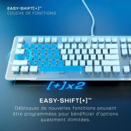 Turtle Beach TBK-1002-12-FR Teclado mecánico para juegos de PC Vulcan II Blanco