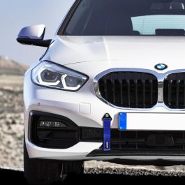 Occ Motorsport OCCRC011 Cinta de Remolque Azul, Resistencia 3000kg, Nylon Resistente, Ideal Racing y Uso Particular, 25x5cm