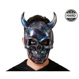 Máscara Calavera Demonio Multicolor con Cuernos para Halloween y Cosplay - Estilo Gótico Único Precio: 1.49999949. SKU: B1A4LMM9XW