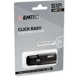 EMTEC B110 Stick USB 3.2 Click Easy 512GB Negro Precio: 46.0768. SKU: B1H9GCKR5E