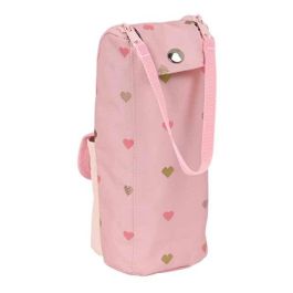 Estuche Escolar Glow Lab Hearts Rosa (6 x 21 x 6 cm) Estuche Escolar Glow Lab Hearts Rosa (6 x 21 x 6 cm)
