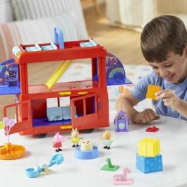 Hasbro HAS5010996232380 Peppa Pig Set de autobús de fiesta 2 en 1