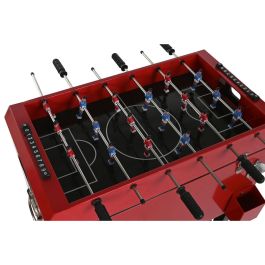 DKD Home Decor Nevera Rojo Negro Metal 71 x 62 x 85 cm