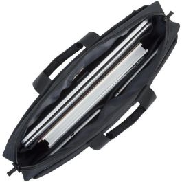 RIVACASE 8355 - Bolsa para portátil Biscayne de 17.3 pulgadas, color negro