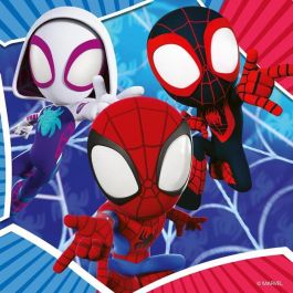 Ravensburger 4005556057306 Puzzles Spiderman 3x49 piezas - Spidey, el tirador de telarañas (5+ años) Ravensburger 4005556057306 Puzzles Spiderman 3x49 piezas - Spidey, el tirador de telarañas (5+ años)