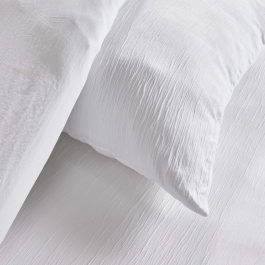 Today Juego de Cama HOY Essential 2 Personas 220 x 240 cm, Efecto Crepé Blanco, REF: TOD3574641307424