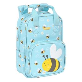 Mochila Escolar Safta Abeja Azul claro 20 x 28 x 8 cm Precio: 12.98999977. SKU: S4307033