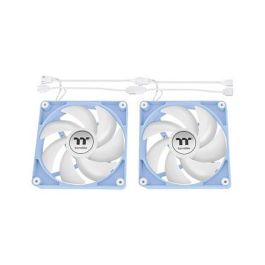 Thermaltake CL-F203-PL14BU-A Ventilador PC 140mm CT140 ARGB Sync Azul Hortensia 2 Pack - 500-1500 RPM, 77.37 CFM