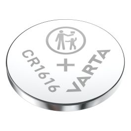 Varta CR1616 Pila Botón Litio 3V Ø16,0 x 1,6 mm Blister 1 ud Precio: 1.9499997. SKU: S0429863